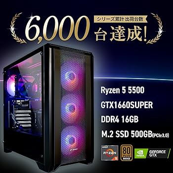 Amazon.co.jp: 【200Hz モニター & GTX1660SUPER】 UNFINITY